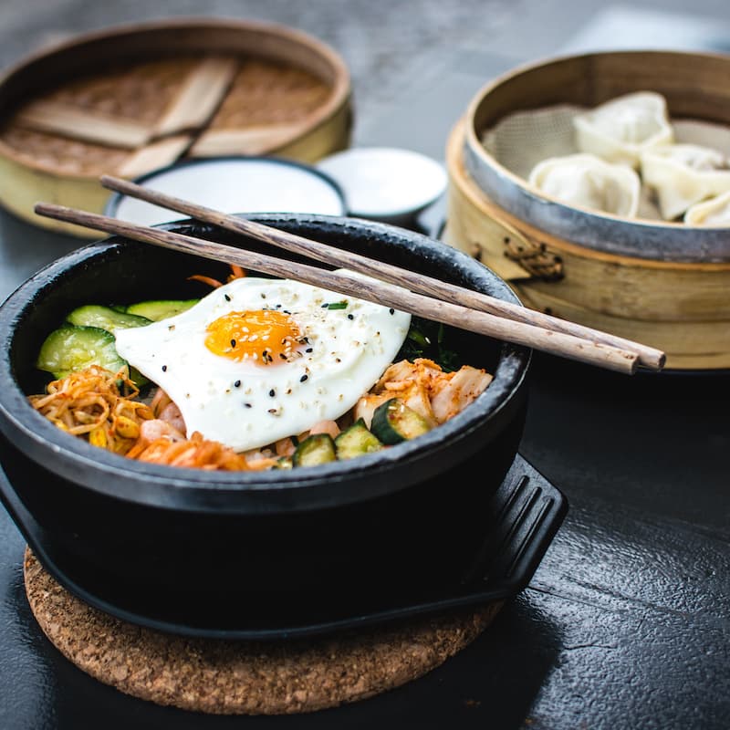 Photo of beautifuly arraged food